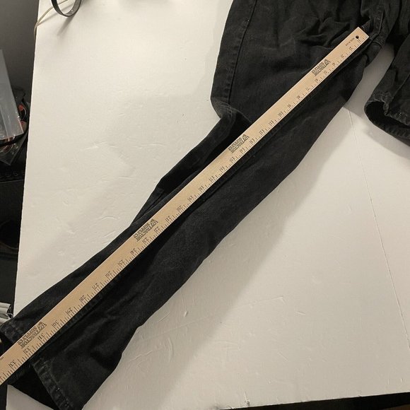 Vintage Levis 550 Jeans Mens 38x32 Black Orange Tab Made In USA 1997 - Picture 16 of 16